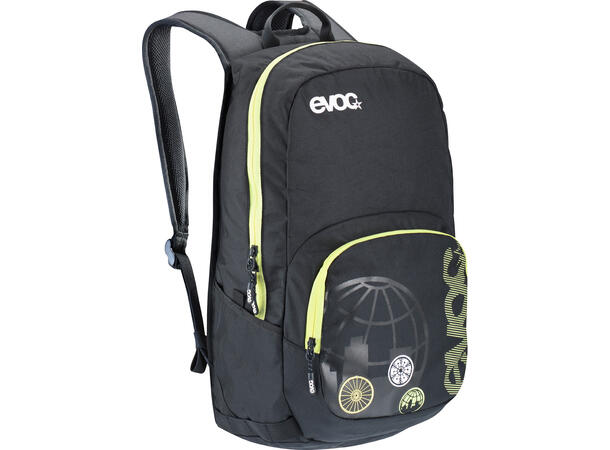 EVOC Urban 22l black super sekk for hverdagsbruk 